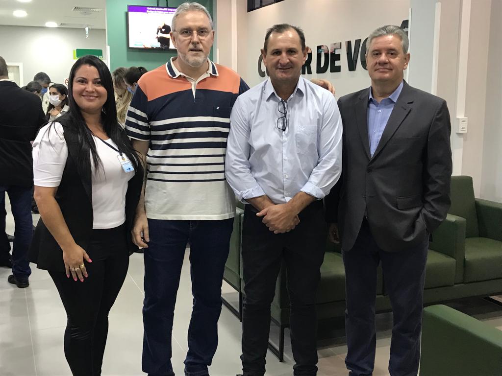 Prefeito Ruben participa de inauguração de mais um Centro Avançado da Unimed em Santo Ângelo